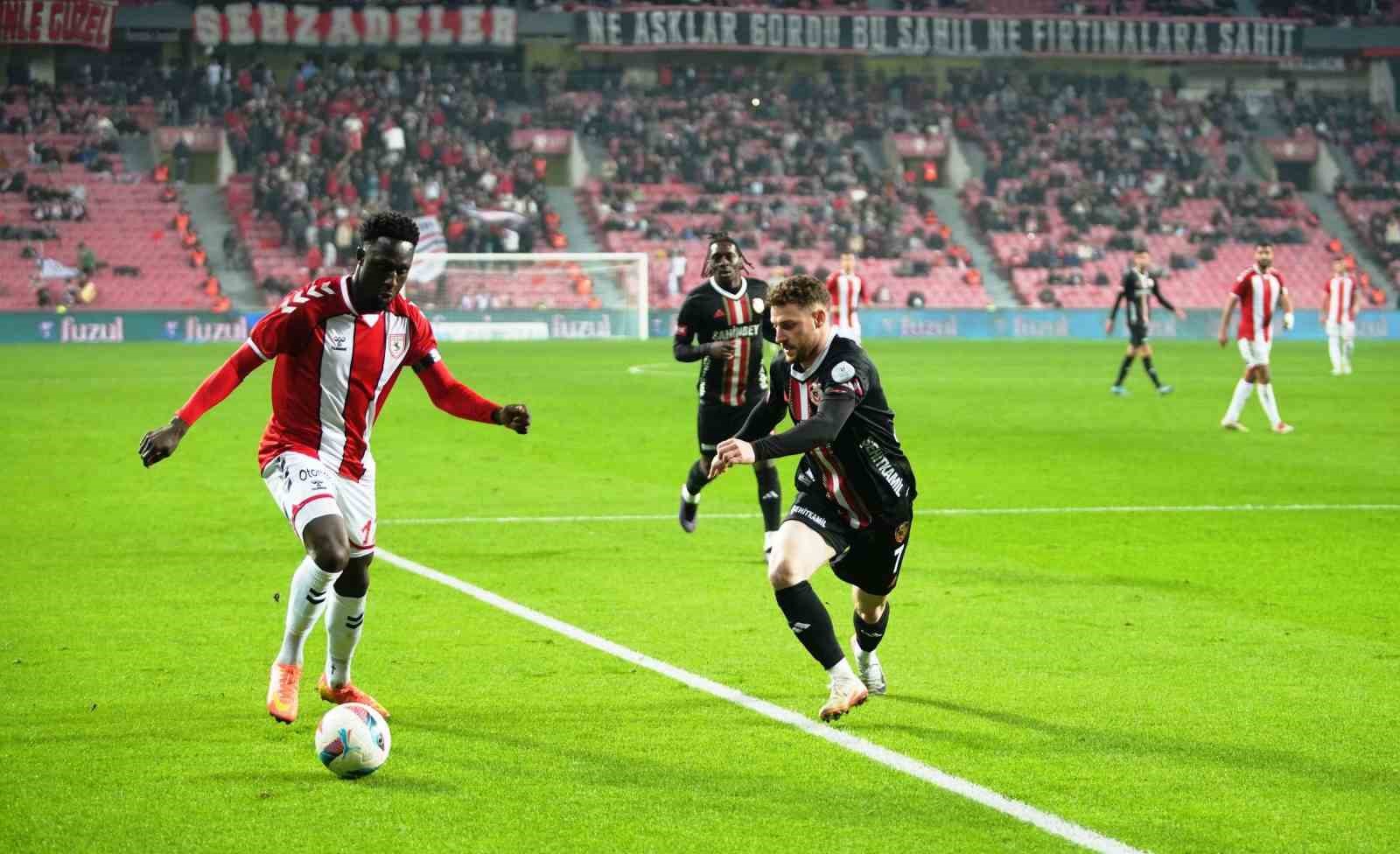 Trendyol Süper Lig: Samsunspor: 2 - Gaziantep FK: 1 (Maç sonucu)
