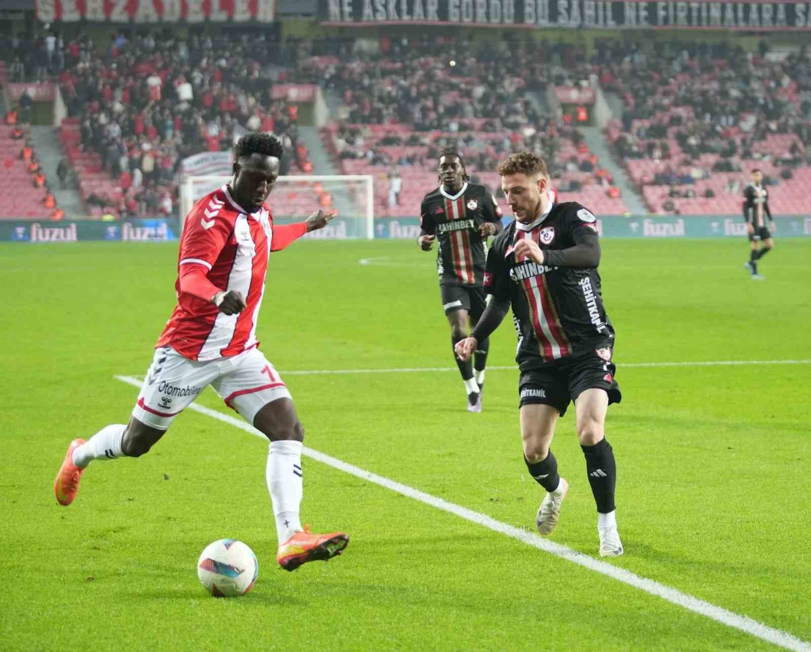 Trendyol Süper Lig: Samsunspor: 2 - Gaziantep FK: 1 (Maç sonucu)
