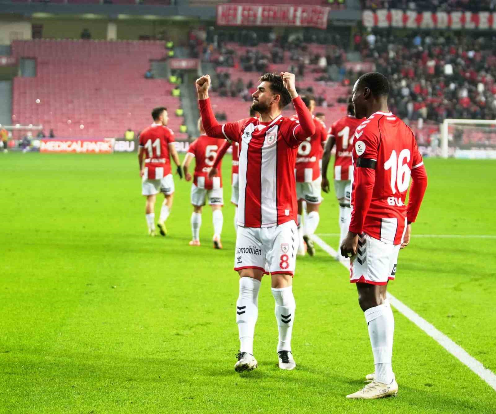 Trendyol Süper Lig: Samsunspor: 2 - Gaziantep FK: 1 (Maç sonucu)
