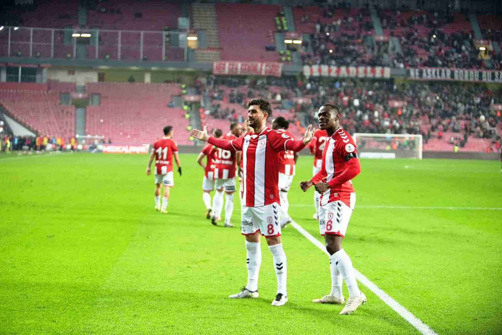 Trendyol Süper Lig: Samsunspor: 2 - Gaziantep FK: 1 (Maç sonucu)
